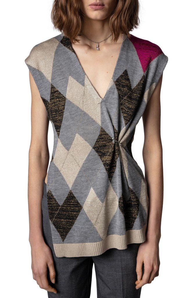 ZADIG & VOLTAIRE SWEATER VEST