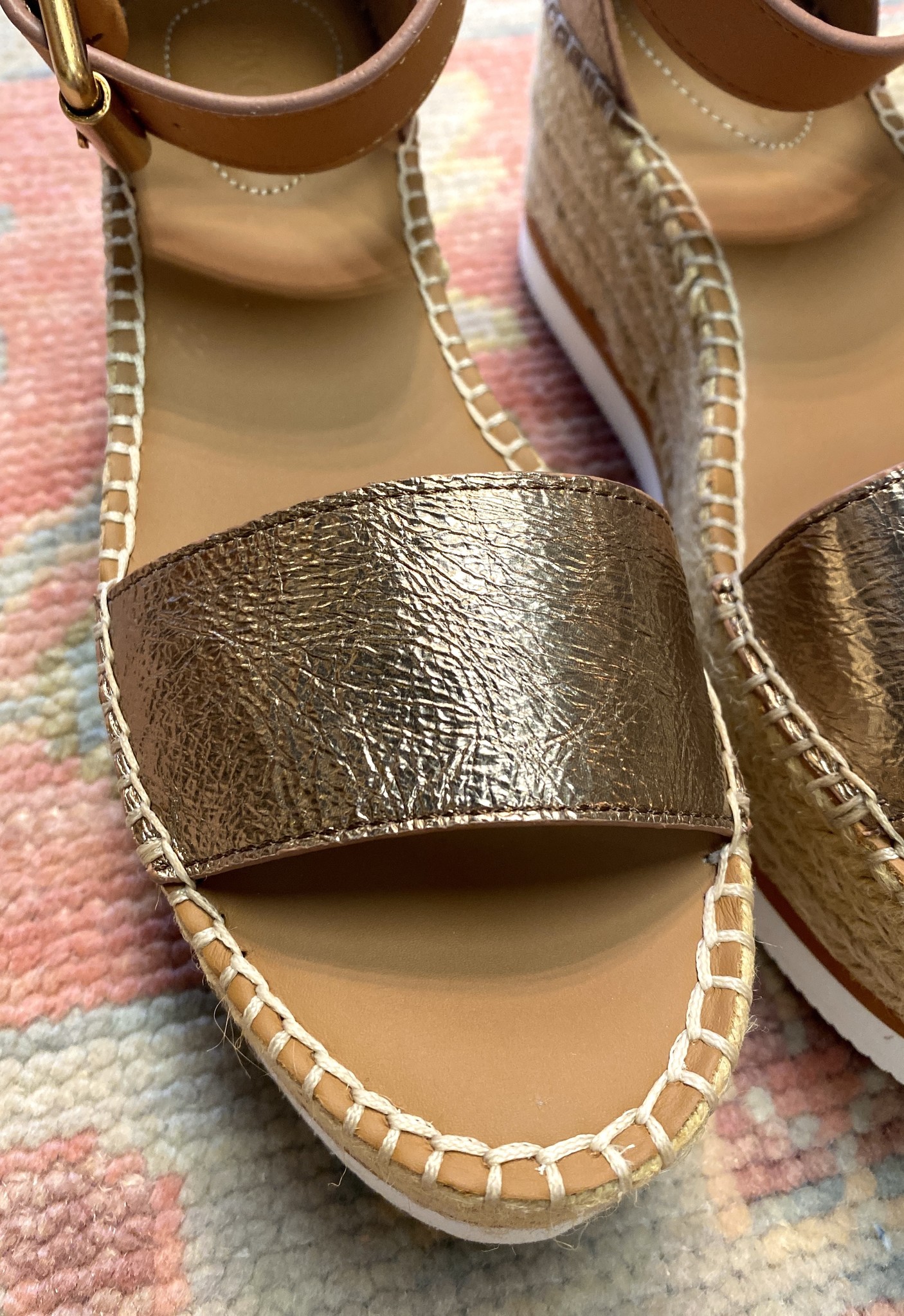 glyn platform espadrille sandal