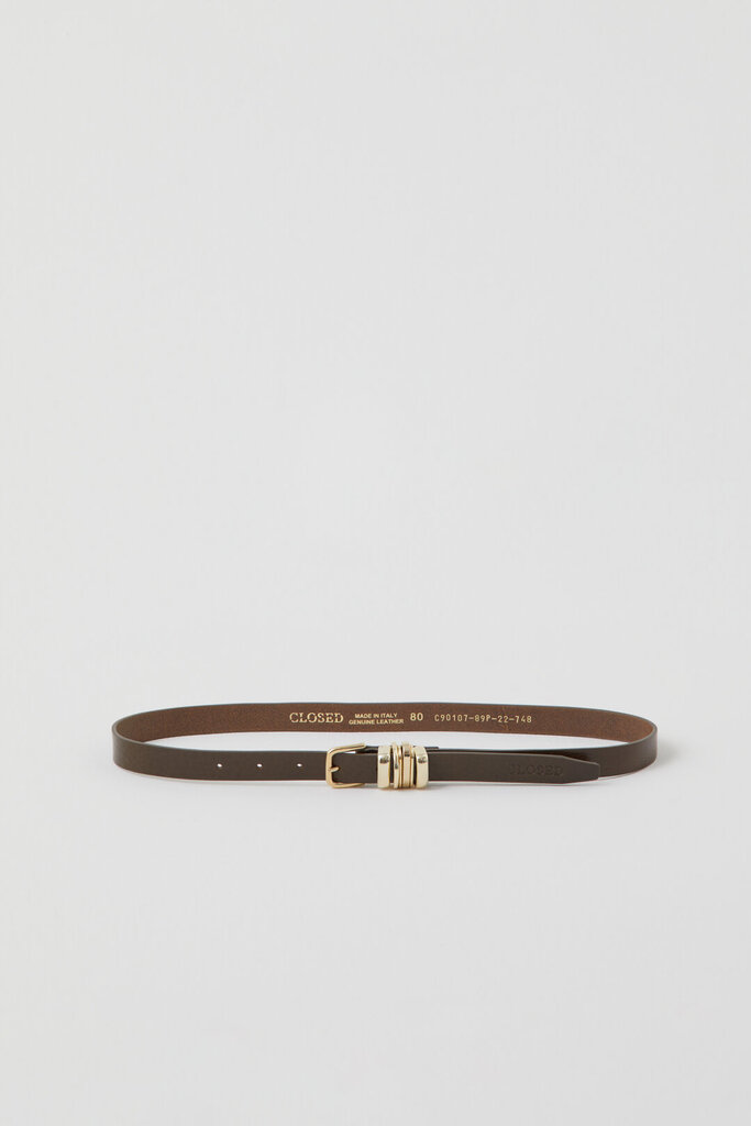 CLOSED US, INC SKINNY LEATHER  BELT