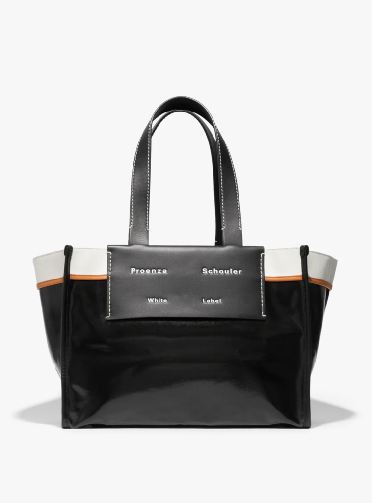 PROENZA SCHOULER XL MORRIS COATED CANVAS