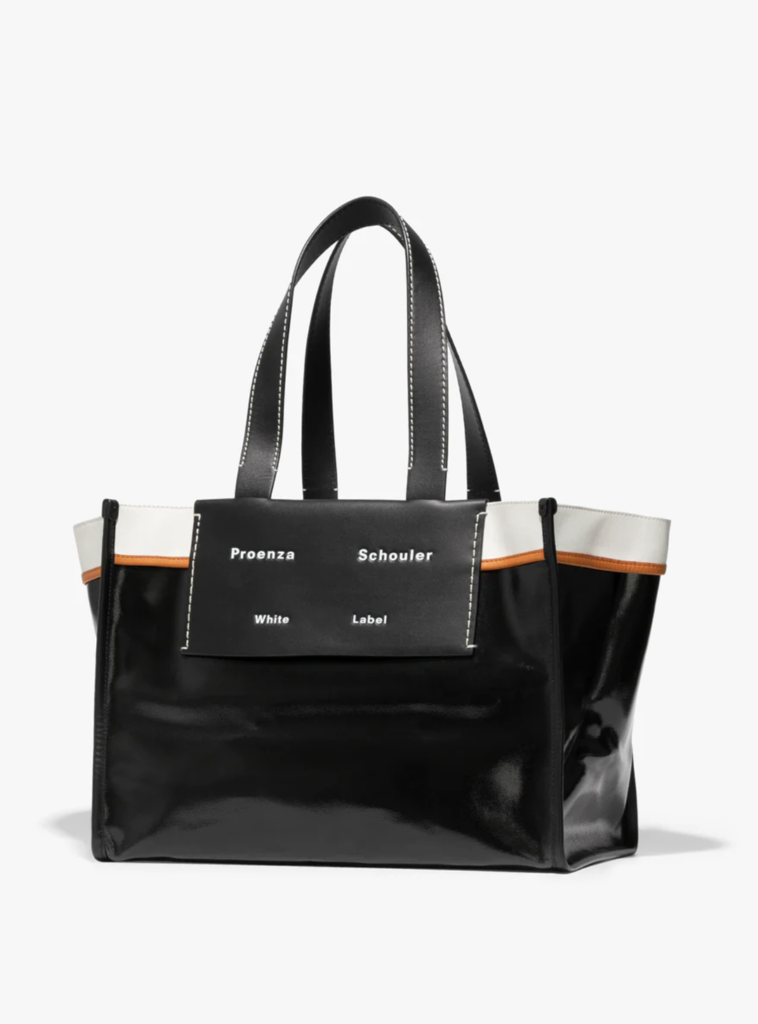 PROENZA SCHOULER XL MORRIS COATED CANVAS