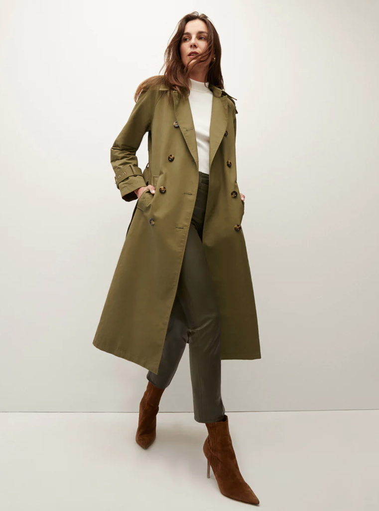 VERONICA BEARD CONNELEY DICKEY TRENCH COAT