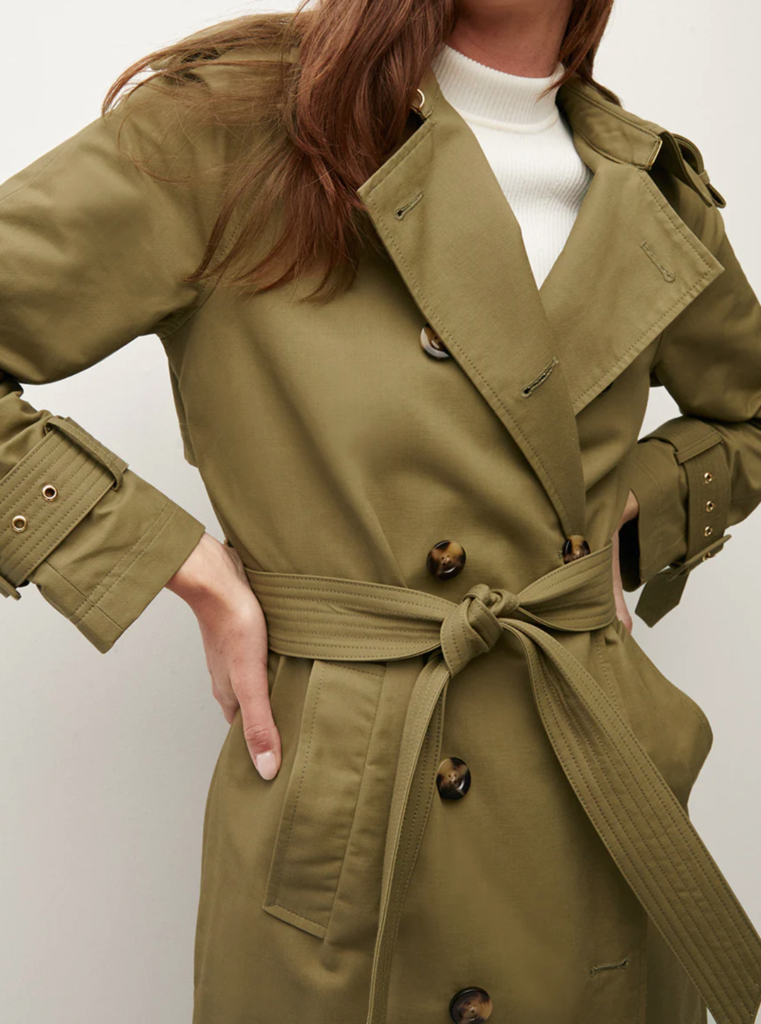 VERONICA BEARD CONNELEY DICKEY TRENCH COAT