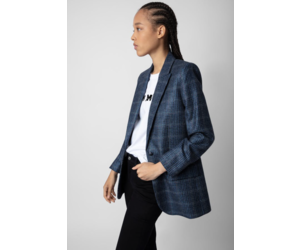 ZADIG & VOLTAIRE VIVA CAR SHIMMER BLAZER