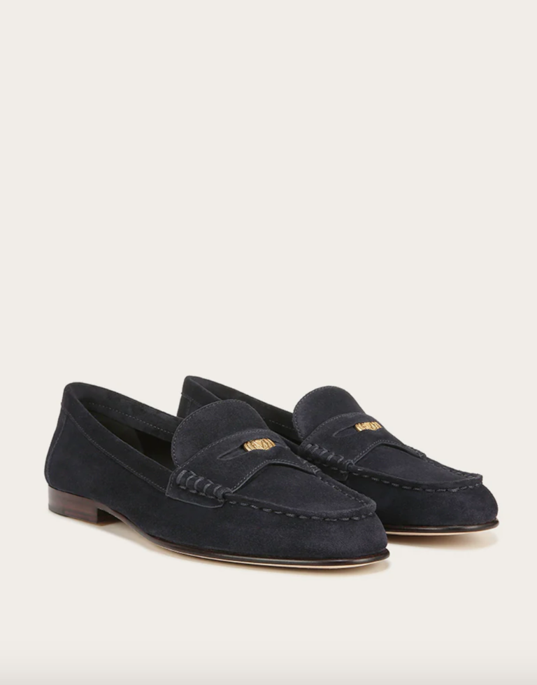 VERONICA BEARD SHOES PENNY SUEDE LOAFER