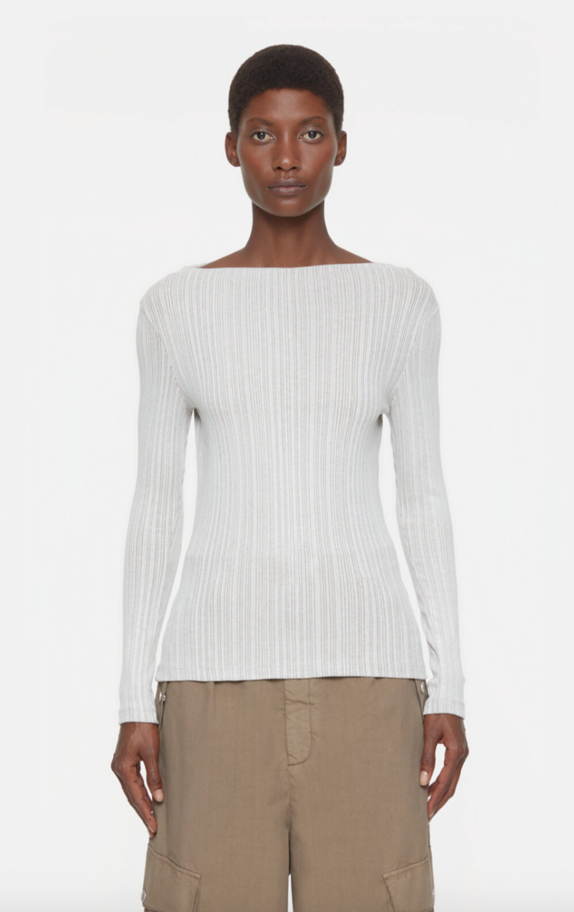 CLOSED US, INC STRIAGHT NECK LONG SLEEVE TOP
