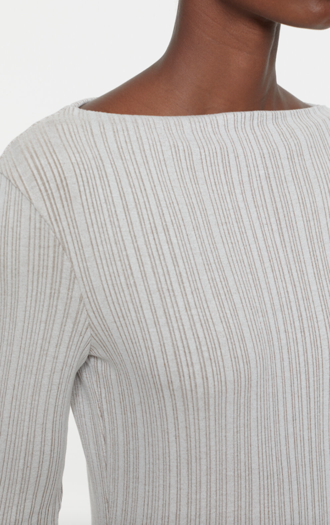 CLOSED US, INC STRIAGHT NECK LONG SLEEVE TOP