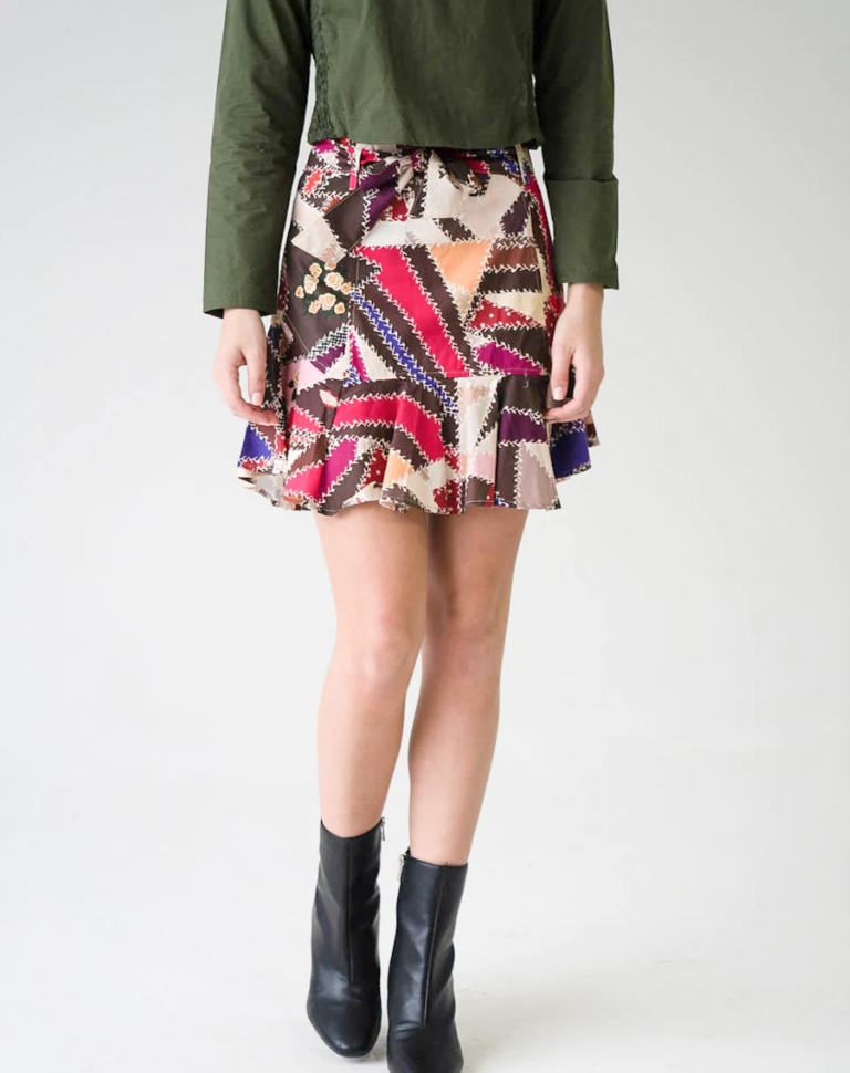 NEVER A WALLFLOWER PRAIRIE MINI SKIRT