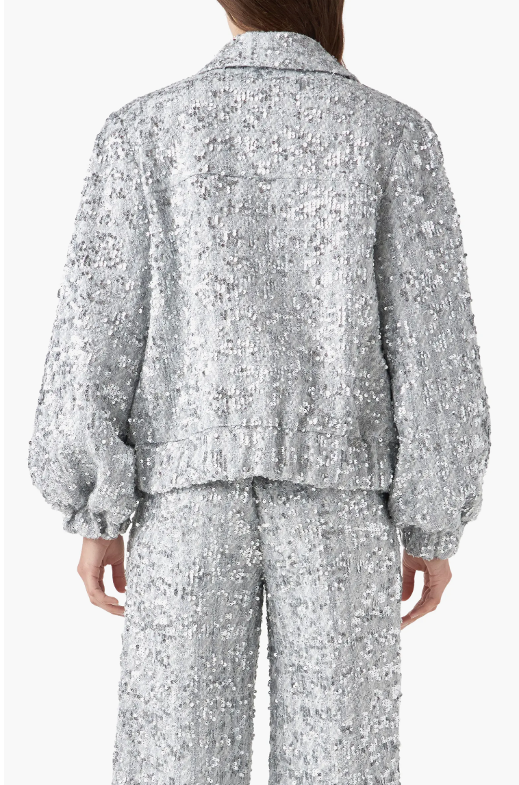 EF BH910J SEQUIN TWEED JACKET M. Clothes Shoes Lifestyle