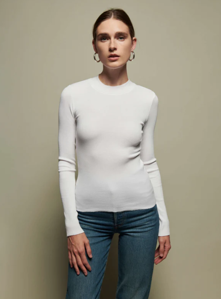 NATION LTD GINA SLIM MOCK NECK