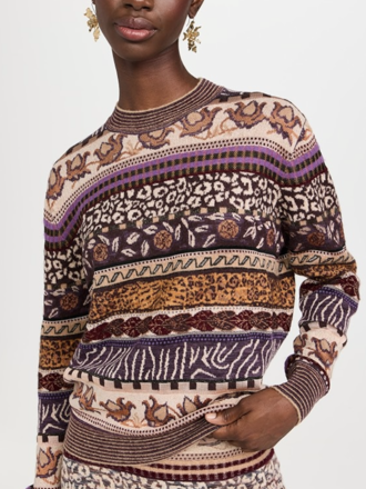 Lara Crew Neck Plush Sweater Lara Crew Neck Plush Sweater