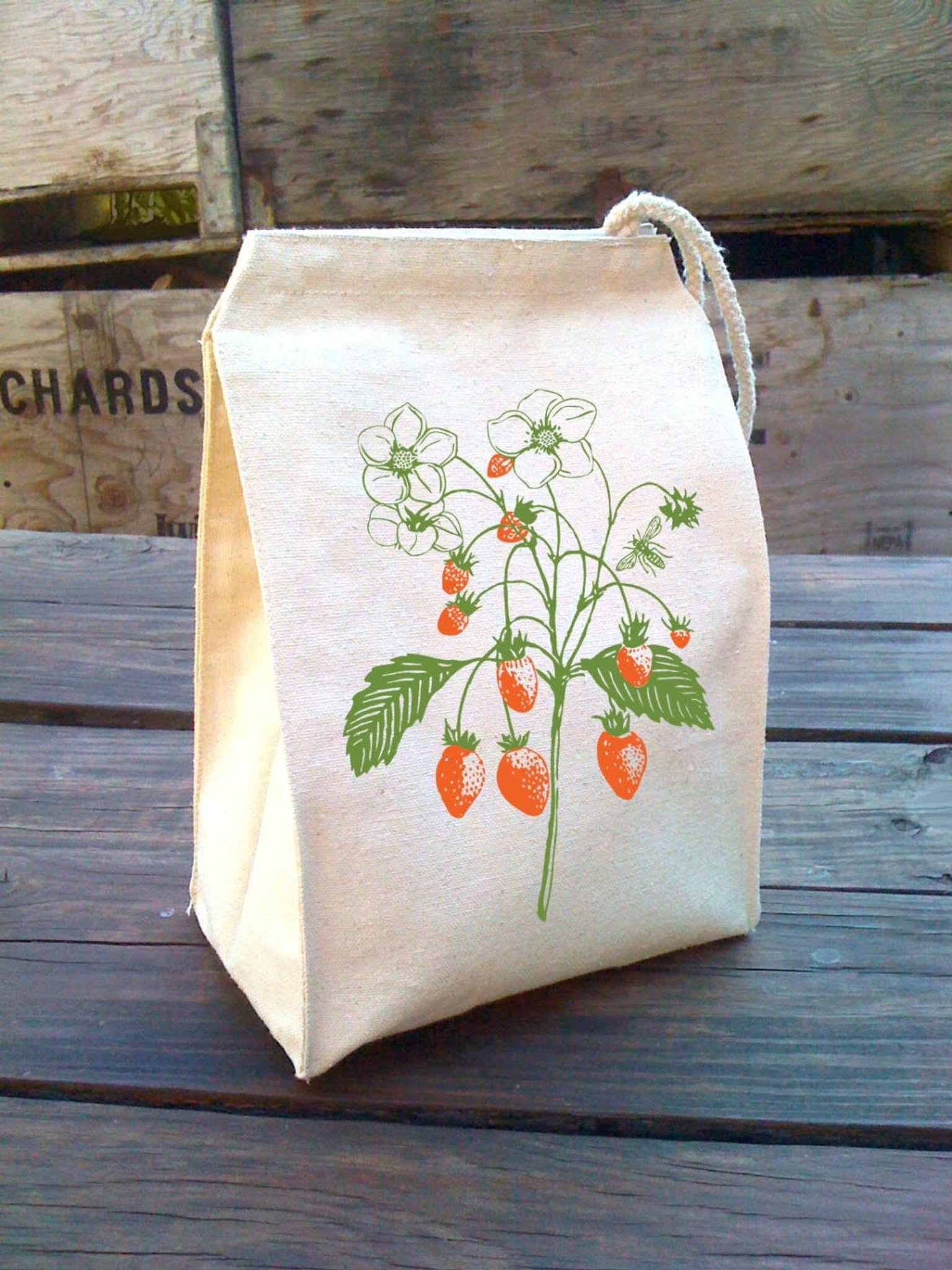 e frutti lunch bag