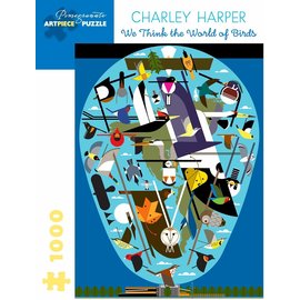 Charley Harper The World of Birds 1,000PC Puzzle