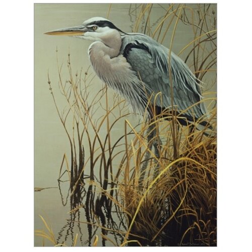 Cobbel Hill Great Blue Heron 500 piece puzzle