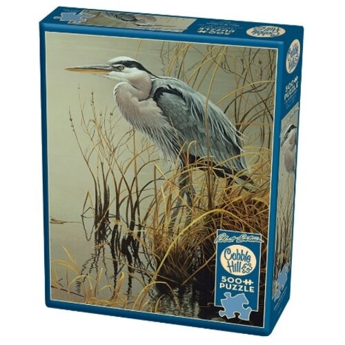 Cobbel Hill Great Blue Heron 500 piece puzzle