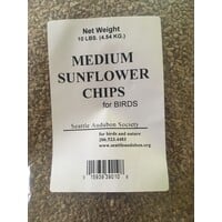 SUNFLOWER SEED, MED. CHIPS, 10#