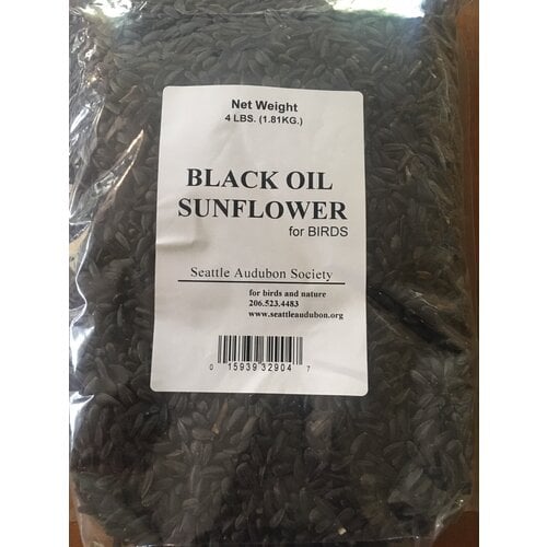 SUNFLOWER SEED, BLACK-OIL, 4 LB.