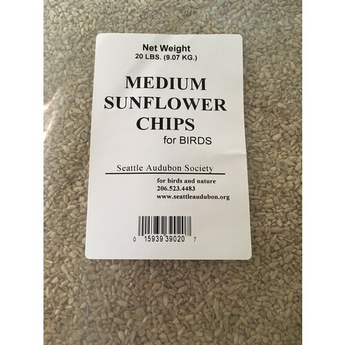 SUNFLOWER SEED, MED. CHIPS 20#