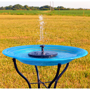 Solar Birdbath Bubbler