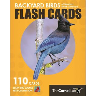 Backyard Birds Flash Cards West
