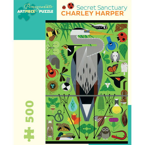 CHARLEY HARPER SECRET SANCTUARY 500PC PUZZLE