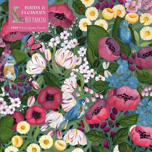 Bex Parkin: Birds & Flowers: 1000-Piece Jigsaw Puzzle