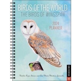 2024 Birds of the World: The Birds of Wingspan 12-Month Planner