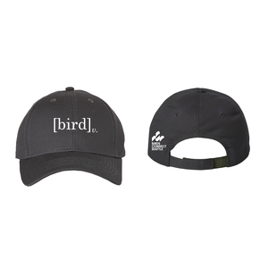 bcs Bird is a Verb Hat, Gray