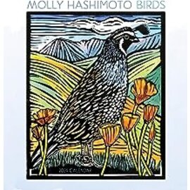 2024 MOLLY HASHIMOTO: BIRDS WALL CALENDAR