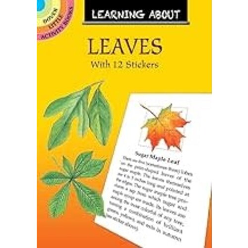 Dover little activity books DOVER LITTLE ACTIVITY BOOKS:  LEARNING ABOUT LEAVES