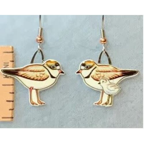 jabebo SEMIPALMATED PLOVER EARRINGS