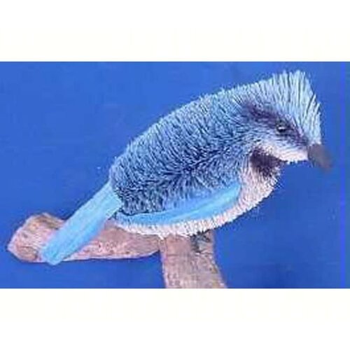 BLUE JAY BRUSHART ORNAMENT