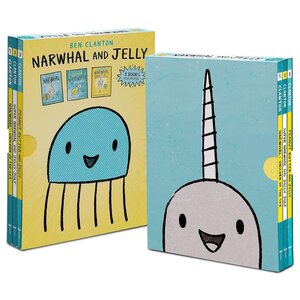 Narwhal and Jelly Box Set (Paperback Books 1, 2, 3, and Poster)