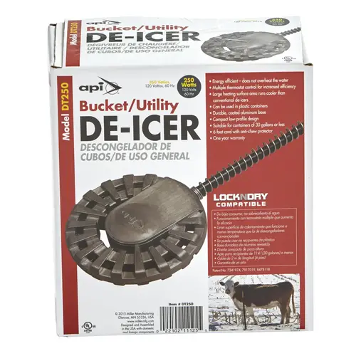 250 WATTS  BIRD BATH DE-ICER