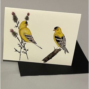 Destination Goods American Goldfinch Greeting Card