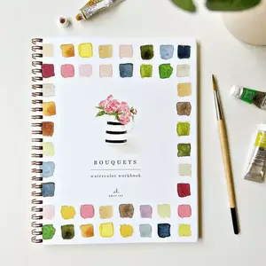 Emily Lex Studio Bouquets Watercolor Workbook