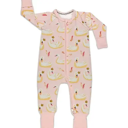 Good Luck Sock Swans, Baby Pink Pajamas