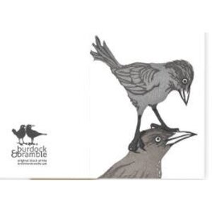 Burdock&Bramble Piggyback Grackle Card