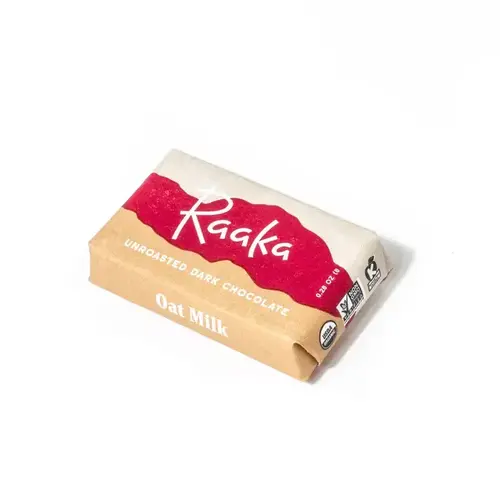Raaka Chocolate 58% Oat Milk Mini Chocolate Bars
