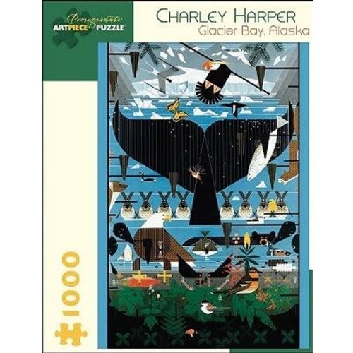Charley Harper: Glacier Bay, Alaska 1000 pc Puzzle