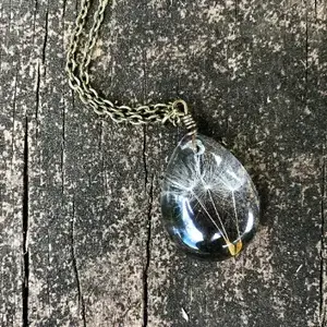 The Pretty Pickle Dandelion Seed Necklace