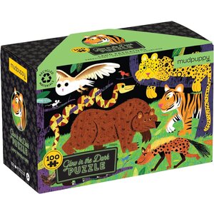 Chronicle Books 100-piece Puzzle: Land Predators