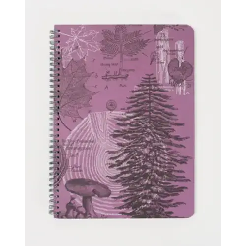 Cognitive Surplus Forest at Dusk Spiral Notebook