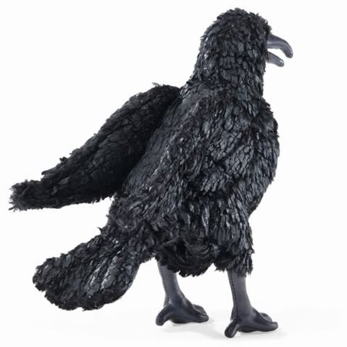 FOLKMANIS Crow Puppet, 8"