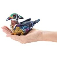 Mini Wood Duck Puppet