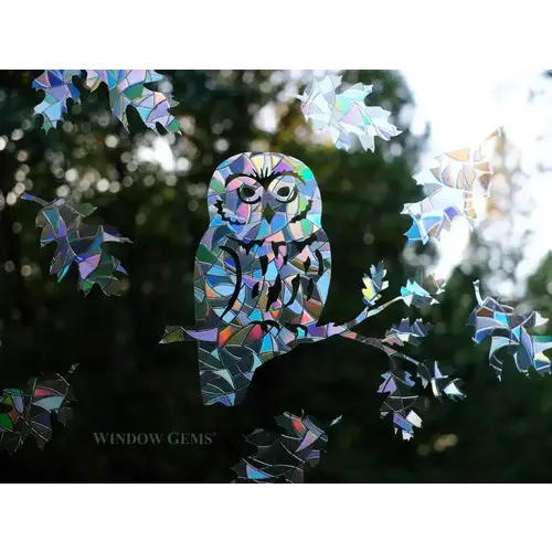 window gems Saw-Whet Owl Window Gems