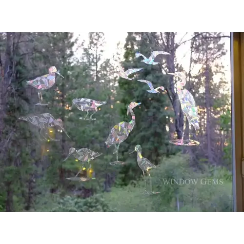 window gems Shore Birds Window Gems
