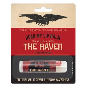Unemployed Philosophers Guild Read My Lip Balm The Raven
