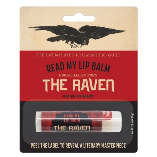 Unemployed Philosophers Guild Read My Lip Balm The Raven Unemployed Philosophers Guild Read My Lip Balm The Raven