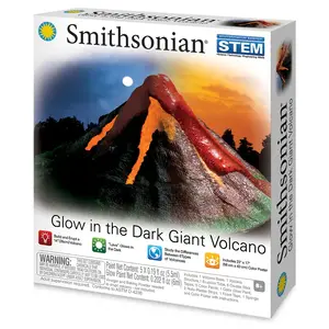 toysmith Smithsonian Glow in the Dark Giant Volcano